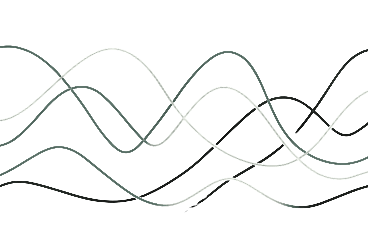 Abstract wave design